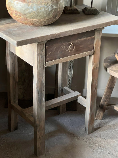 Side table Driftwood with 1 drawer - Trapa Living