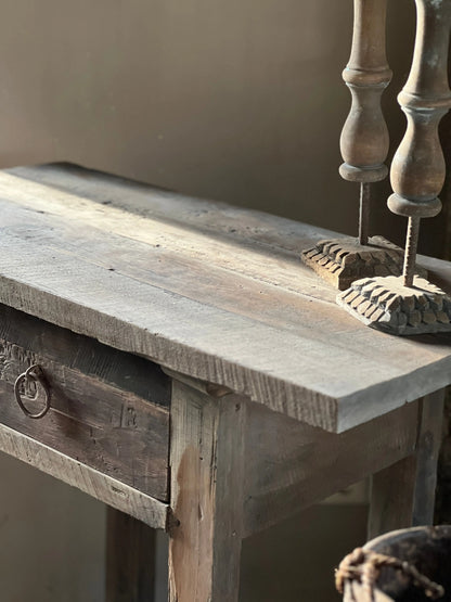 Side table Driftwood with 1 drawer - Trapa Living