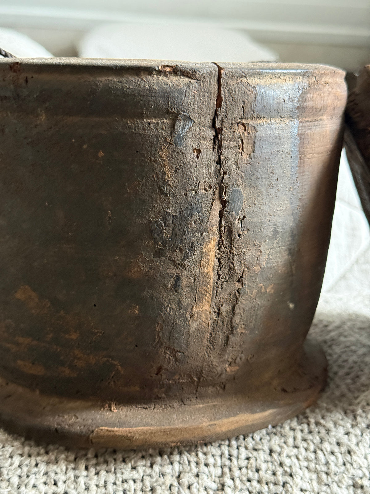 Nepalese pot met deksel-(LH22)
