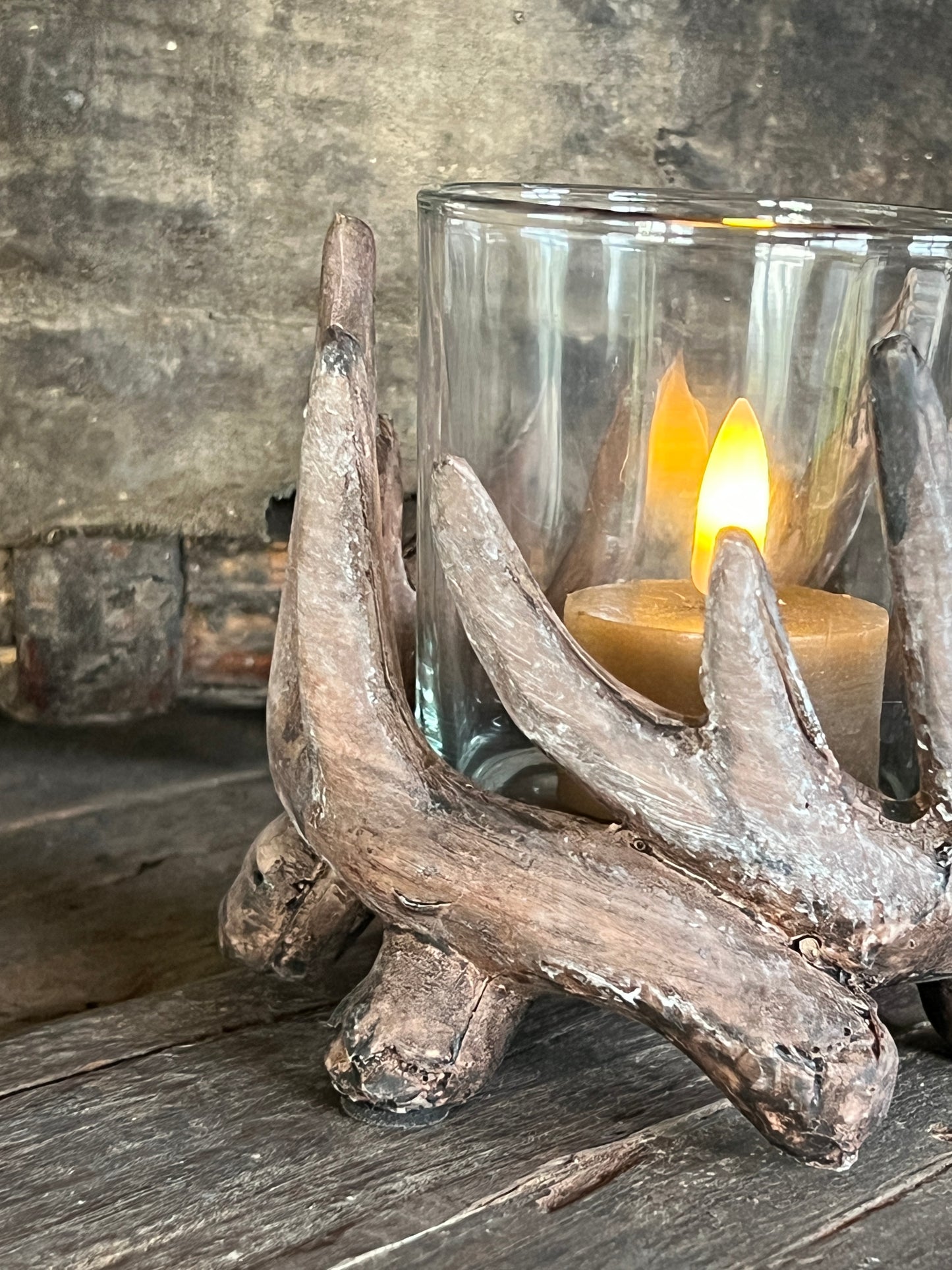 Tea light antlers