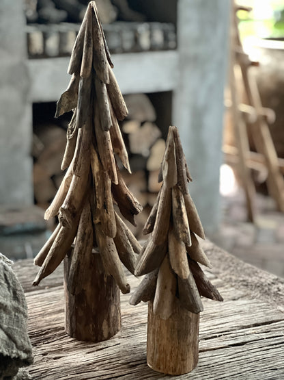 Christmas tree driftwood