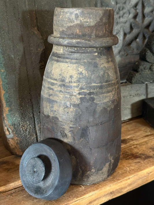 Nepalesischer Topf mit Deckel (LH28)