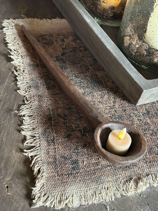 Houten lepel Aura Peeperkorn- (LH2A)