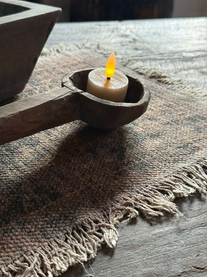 Houten lepel Aura Peeperkorn- (LH3A)