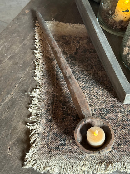 Houten lepel Aura Peeperkorn- (LH3A)