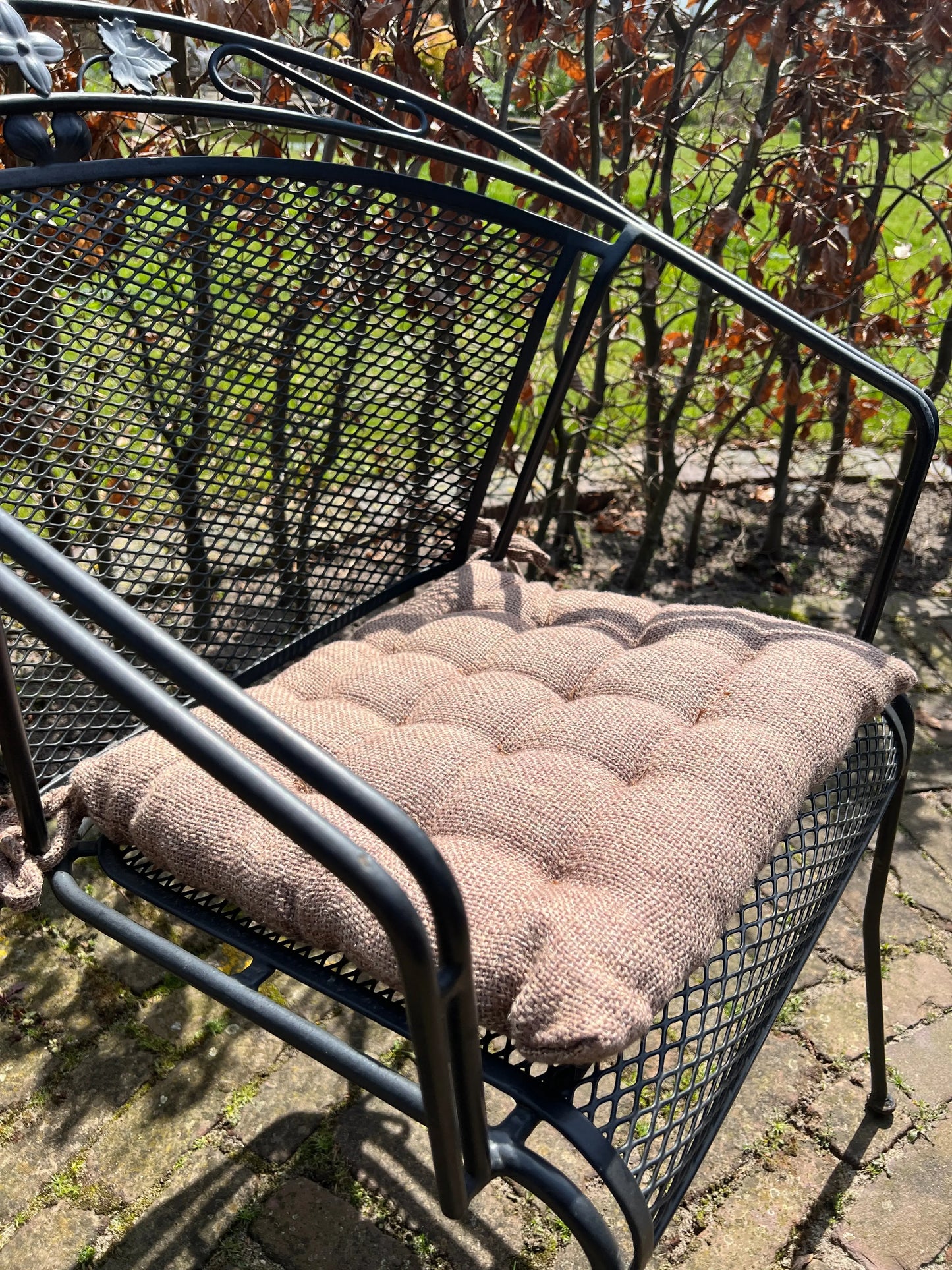Seat cushion Coconut 40x40 cm.