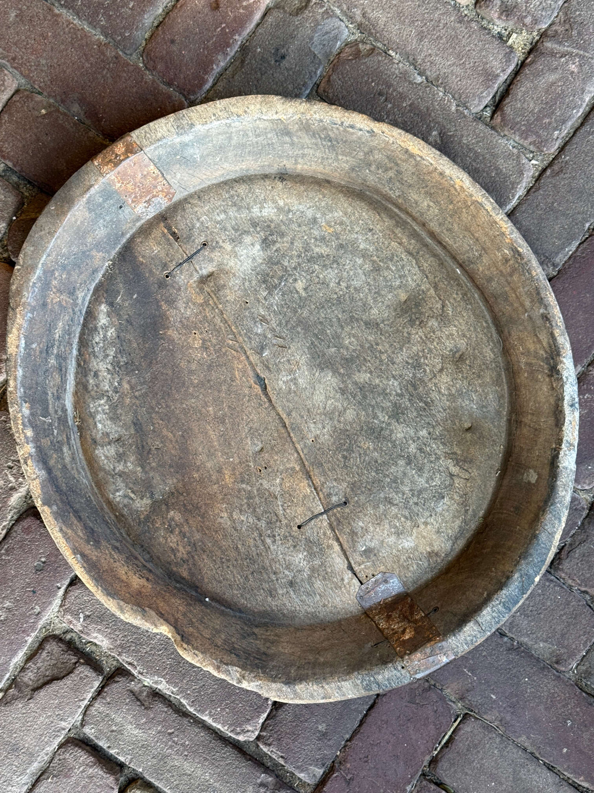 Oude houten schaal- (LH13B)