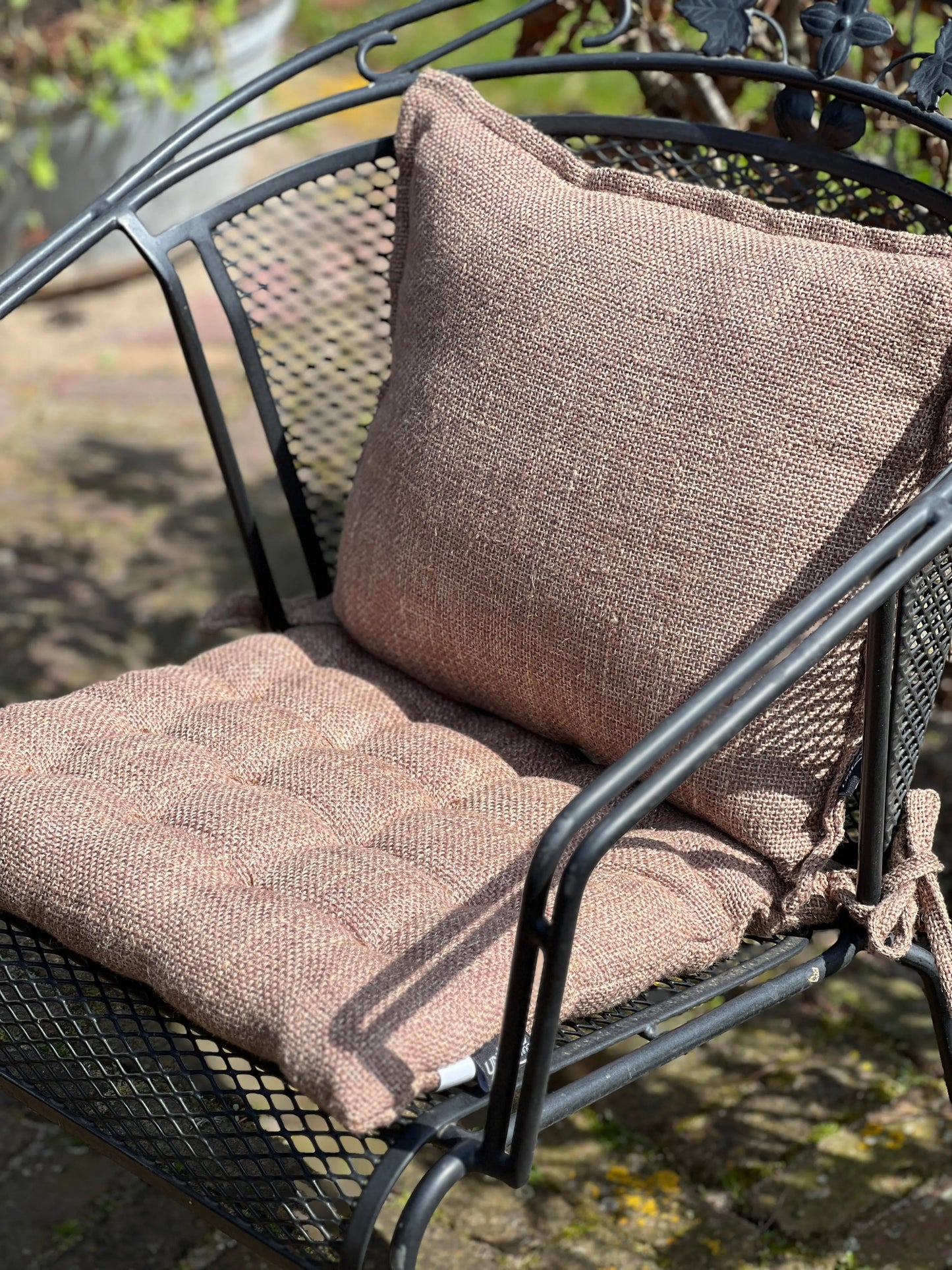 Seat cushion Coconut 40x40 cm.