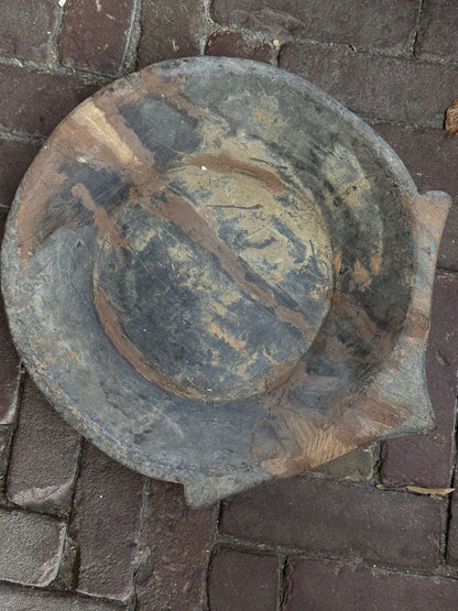 Oude houten schaal- (LH18B)