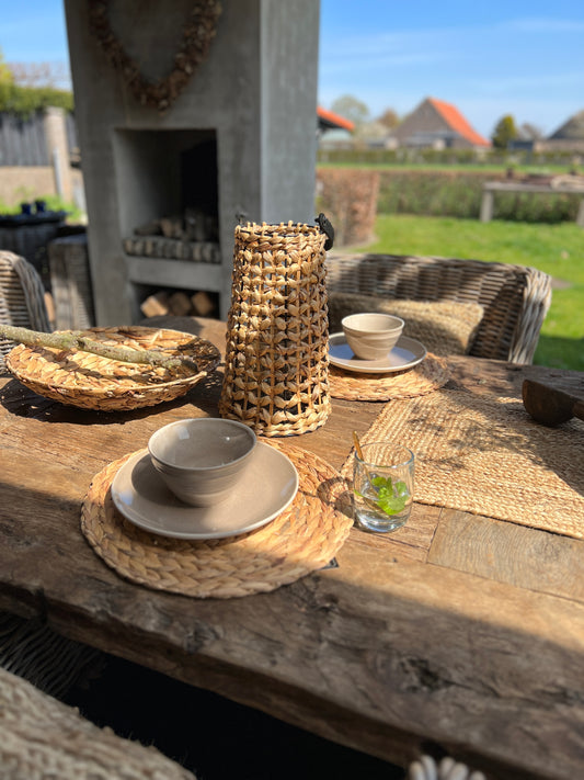 Tischset Banane grob rund