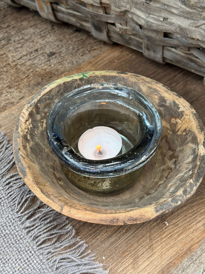 Oud houten schaaltje- (LH2B)