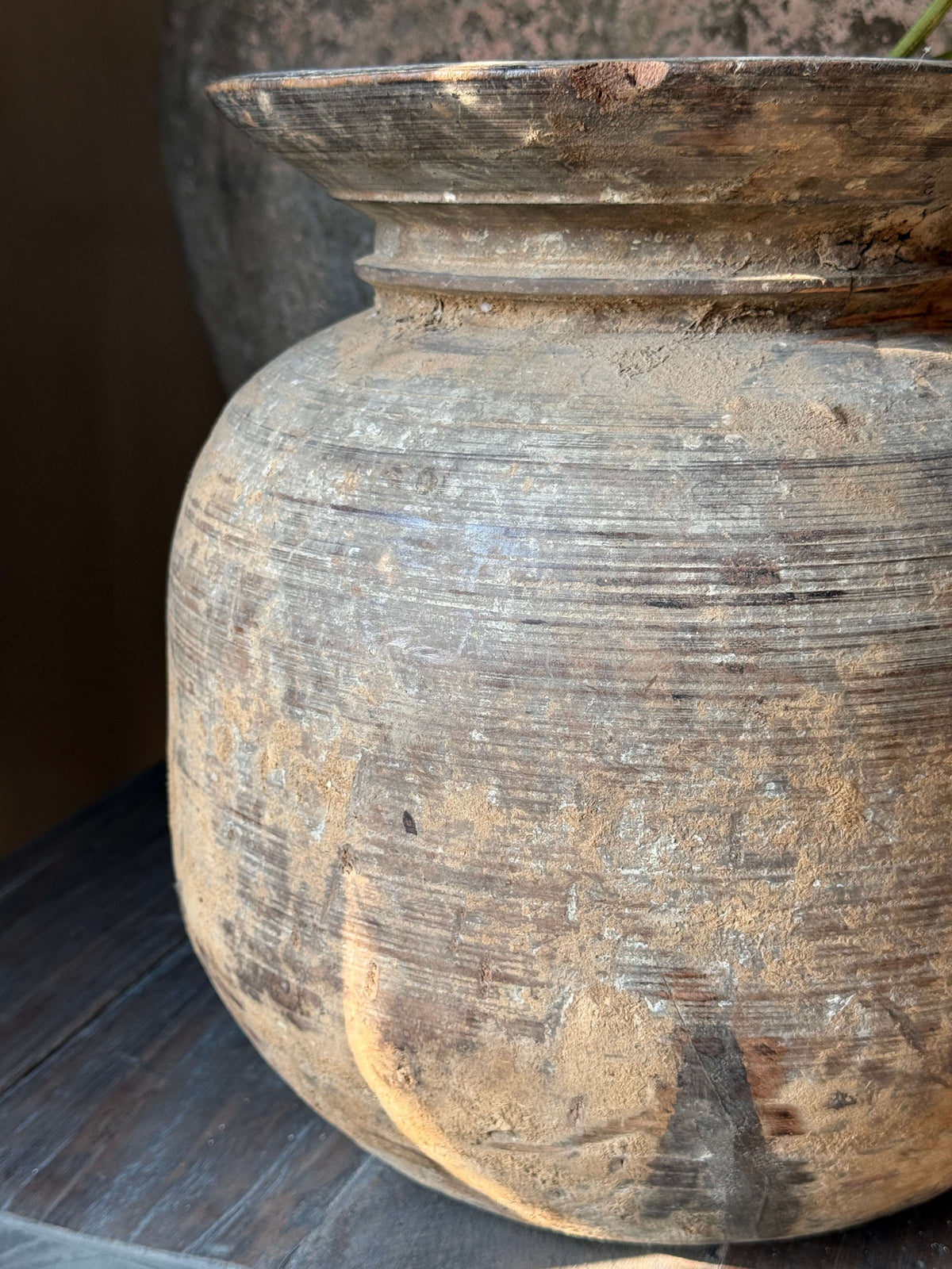 Oude Bolle Nepalese Pot- (LH35)