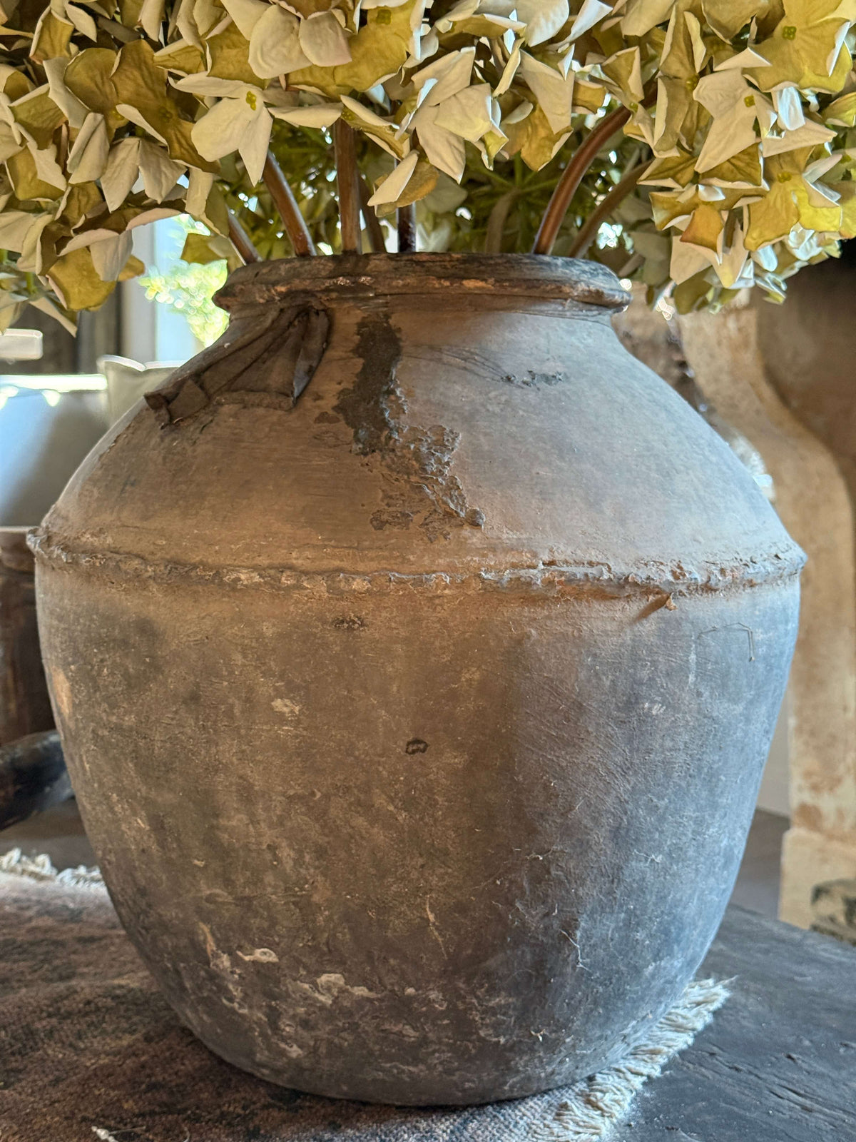 Oude waterpot uit India - (Afhaal product)