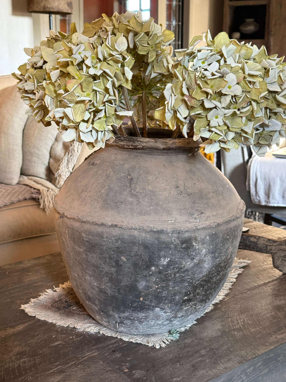 Oude waterpot uit India - (Afhaal product)
