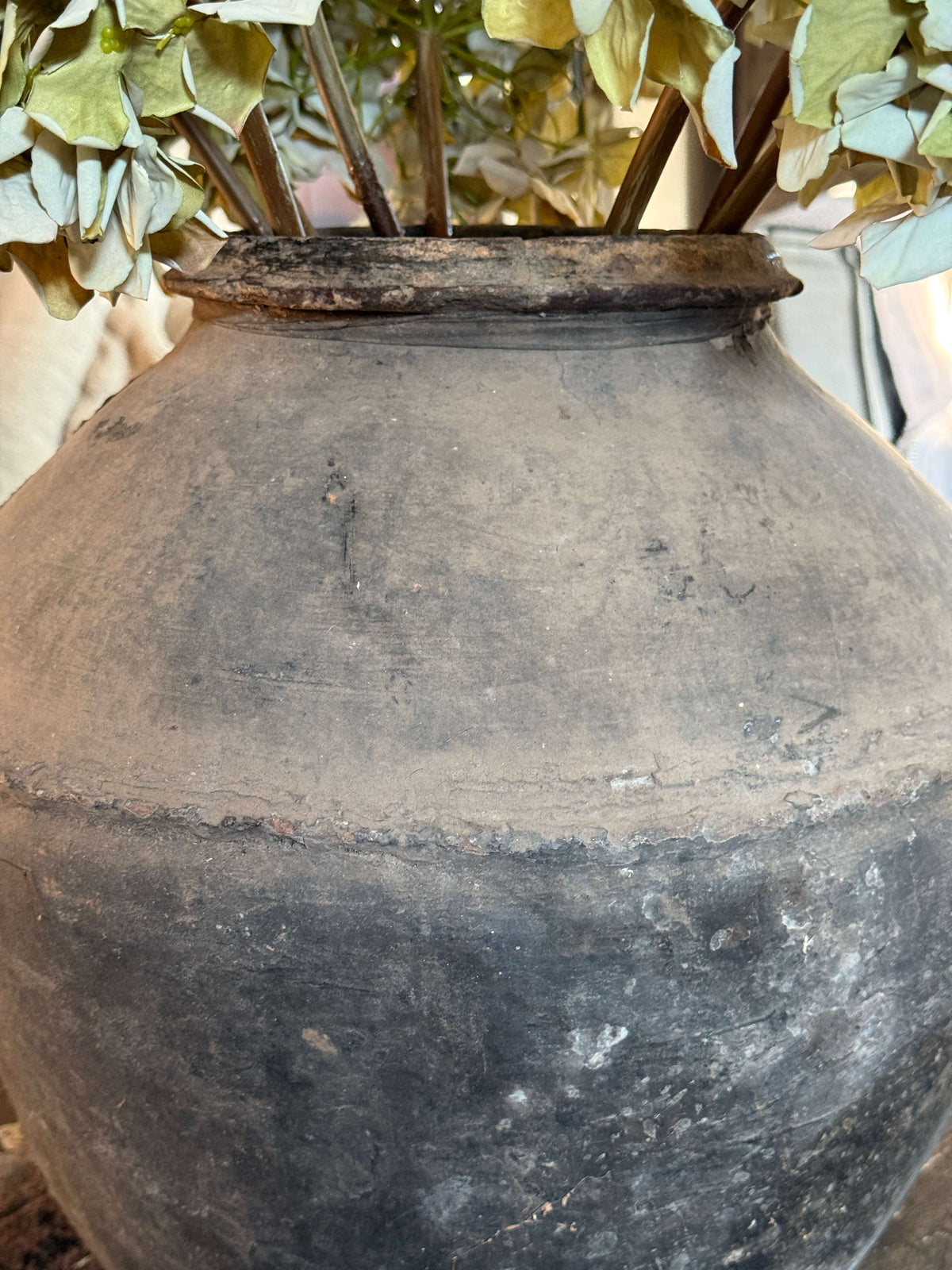 Oude waterpot uit India - (Afhaal product)