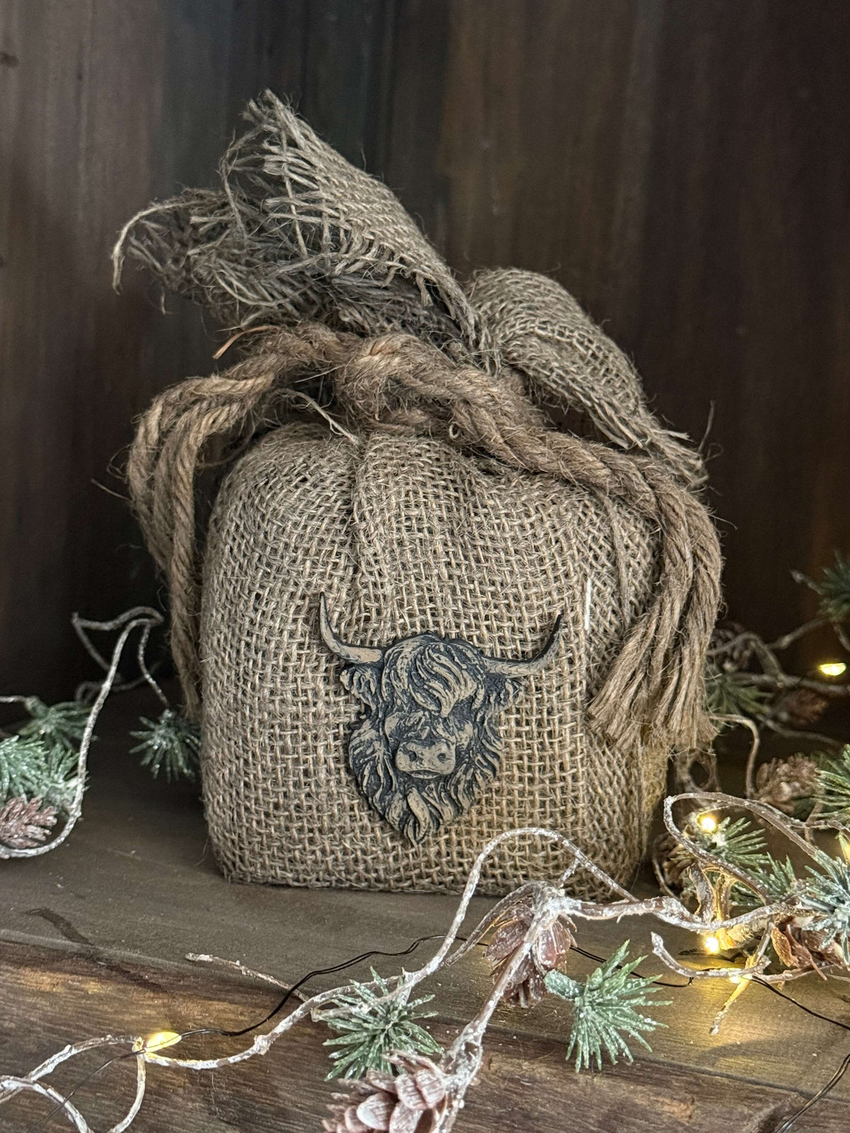 Jute Geschenk Hochlandrind - San7