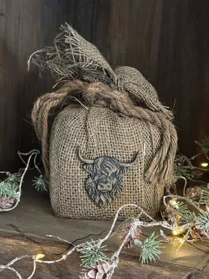 Jute Geschenk Hochlandrind - San7