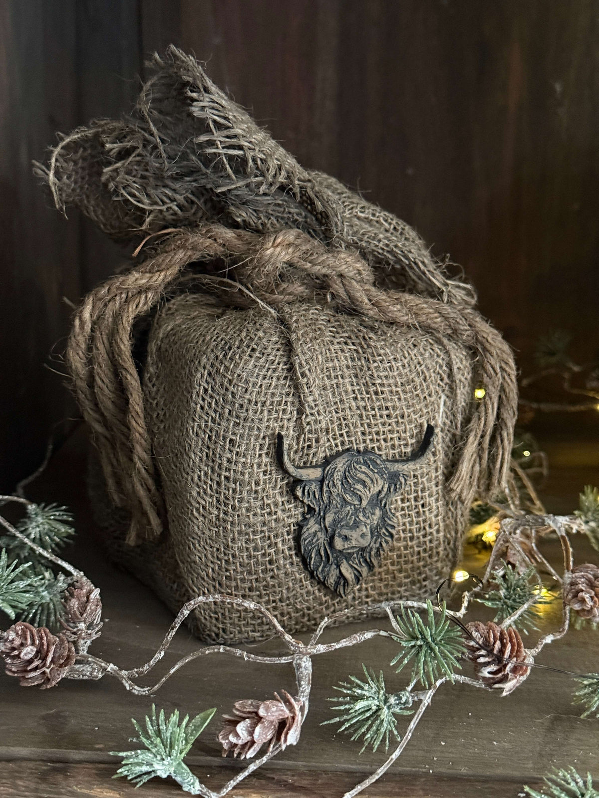 Jute Geschenk Hochlandrind - San7