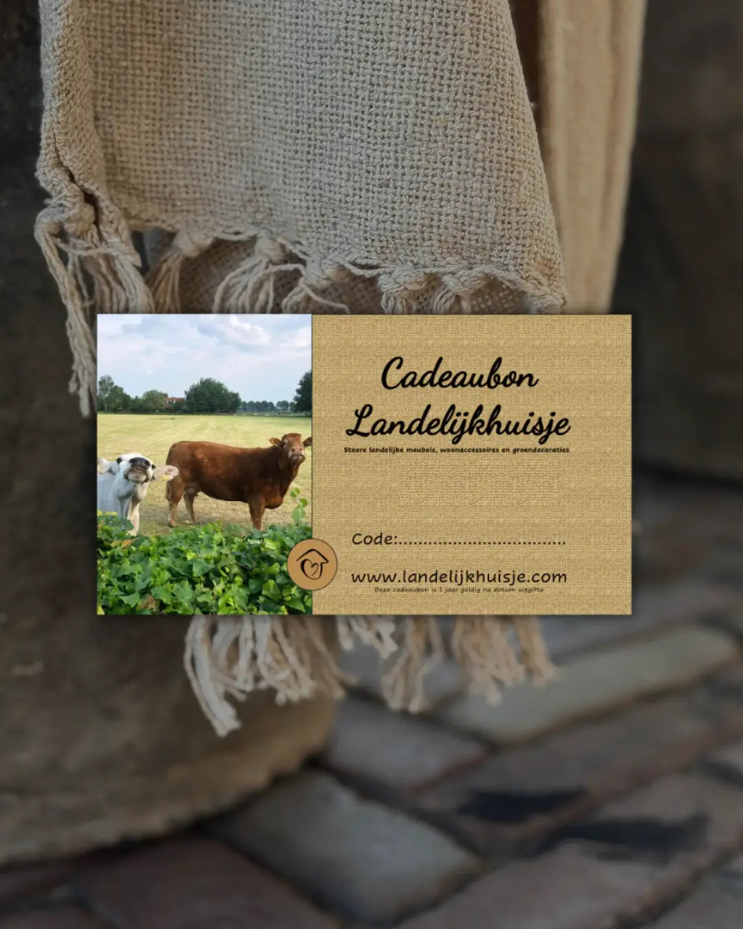 Geschenkgutschein für ein Landhaus