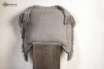 Kissen Rebecca Grau 70x70 cm.