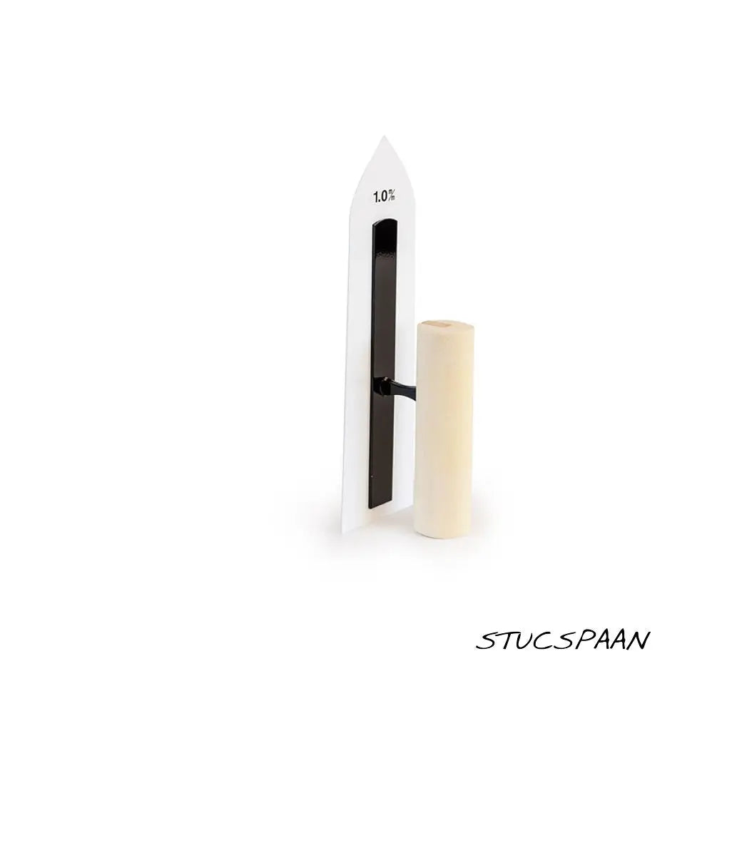 Plastic plastering trowel, 21 cm.x56 mm.