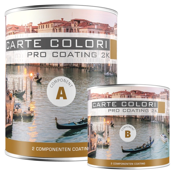 Pro coating 2K, 2 componenten coating, 1 Liter, 10-11 m2