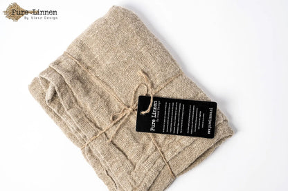 Geschirrtuch Tabita 100 % Leinen Natur mit Schlaufe – Pure Linnen