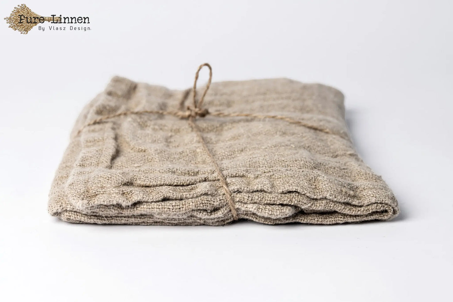 Geschirrtuch Tabita 100 % Leinen Natur mit Schlaufe – Pure Linnen