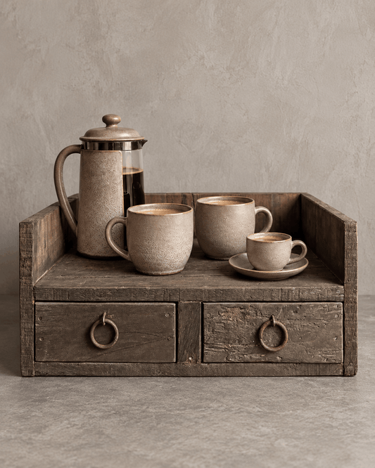 Gruttersbak met 2 lade- Driftwood