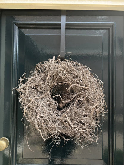 Door wreath hanger