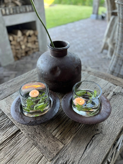 Laterne aus Glas