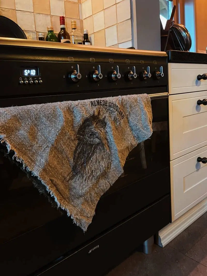 Shabby doek "Haan"