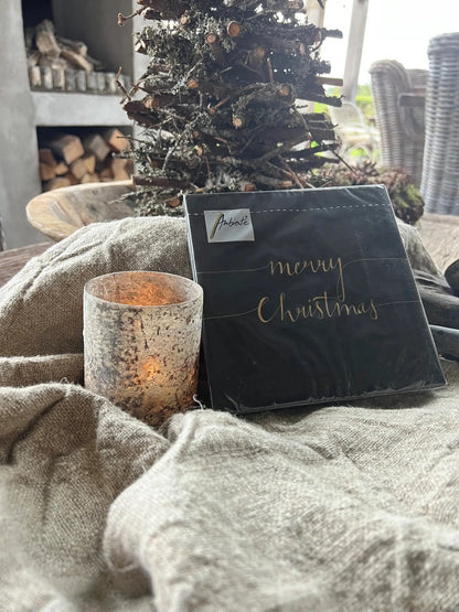 Servetten "Merry Christmas"
