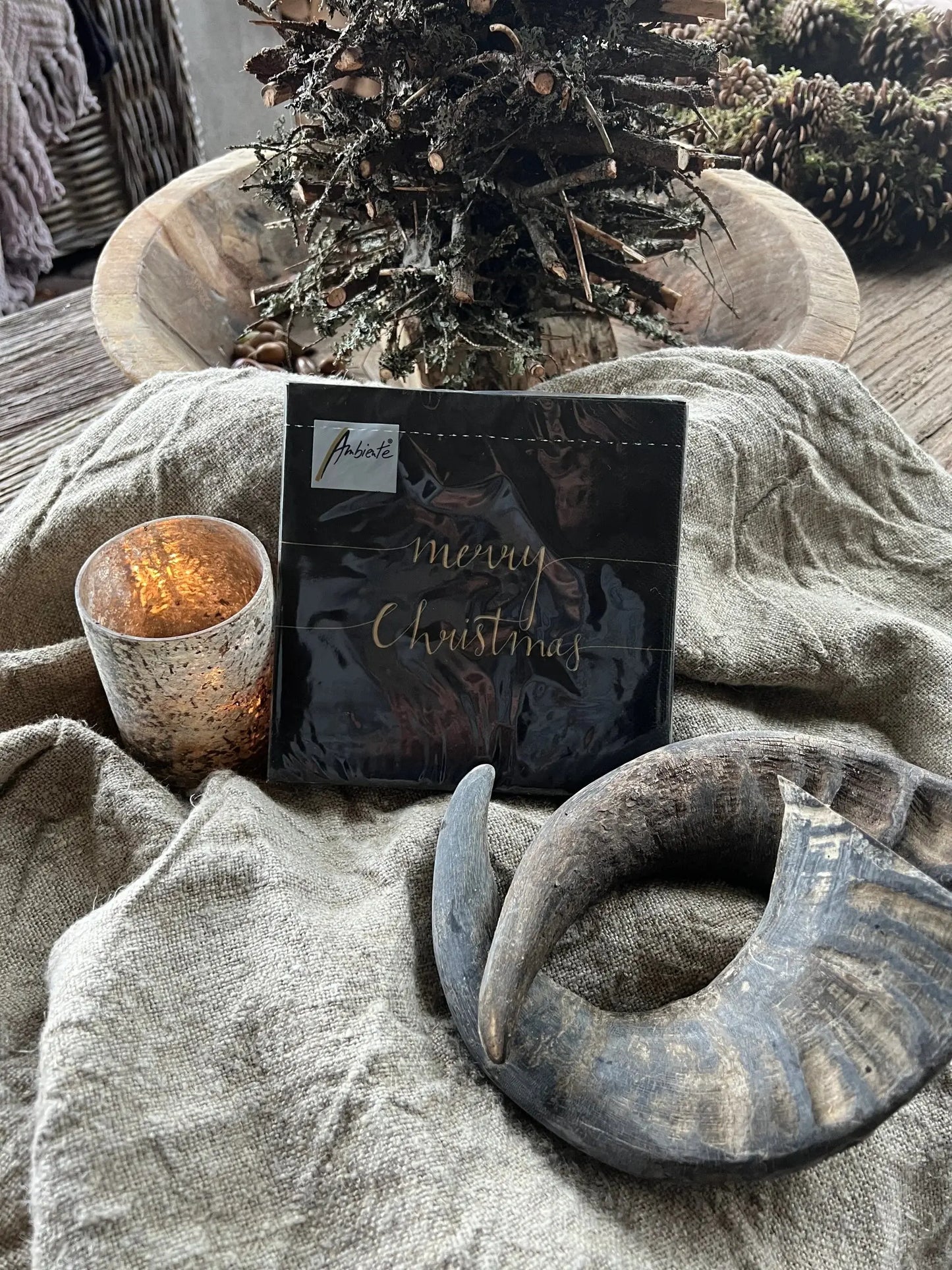 Servetten "Merry Christmas"