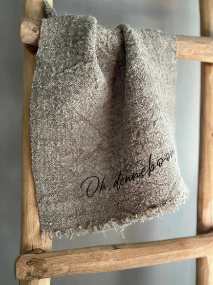 Schäbige Leinwand "Oh, Tanne"