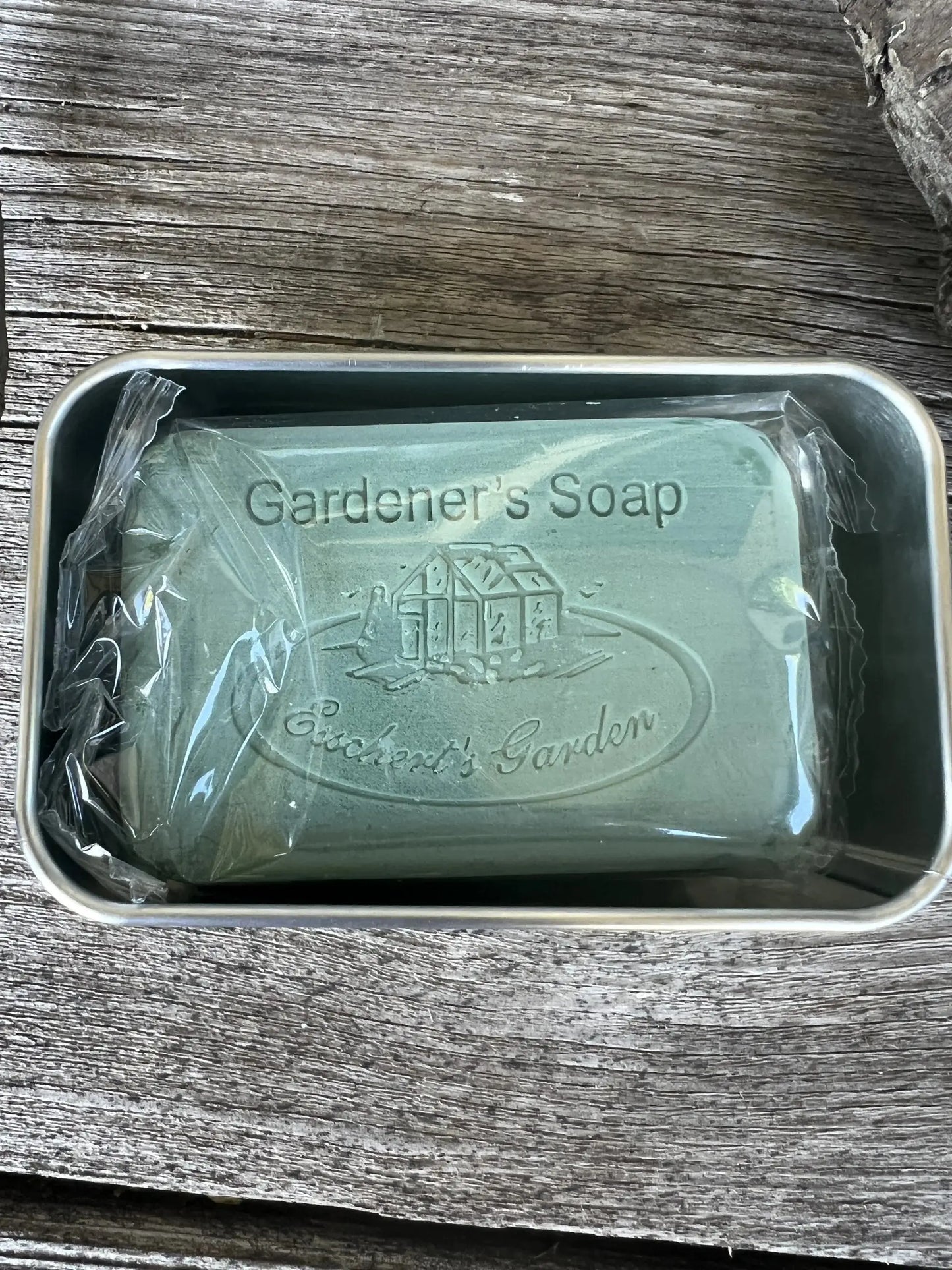 Gärtnerseife aus der Dose