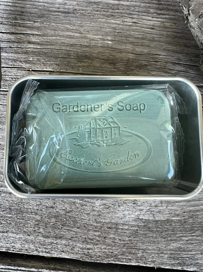 Gärtnerseife aus der Dose