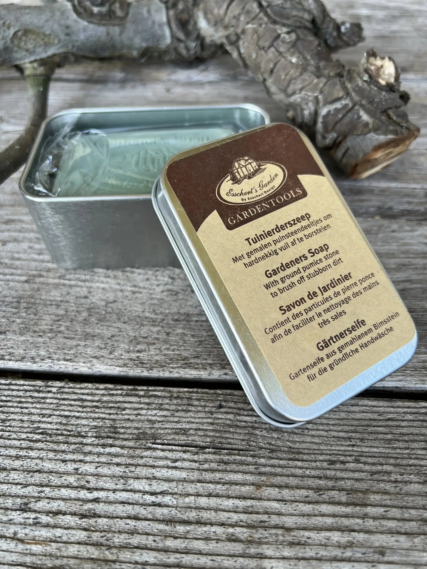 Gärtnerseife aus der Dose