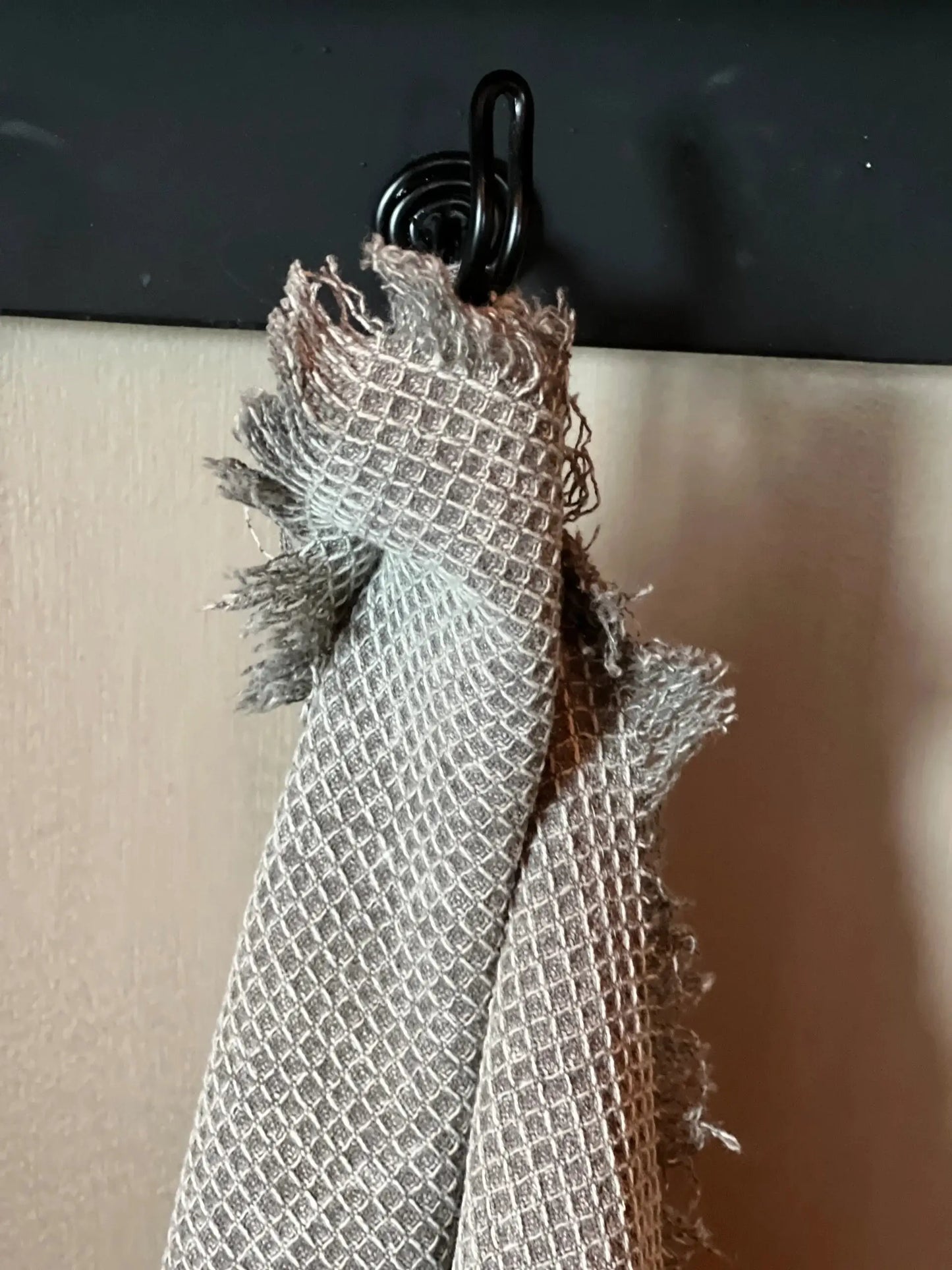 Tea towel mini waffle, Light gray
