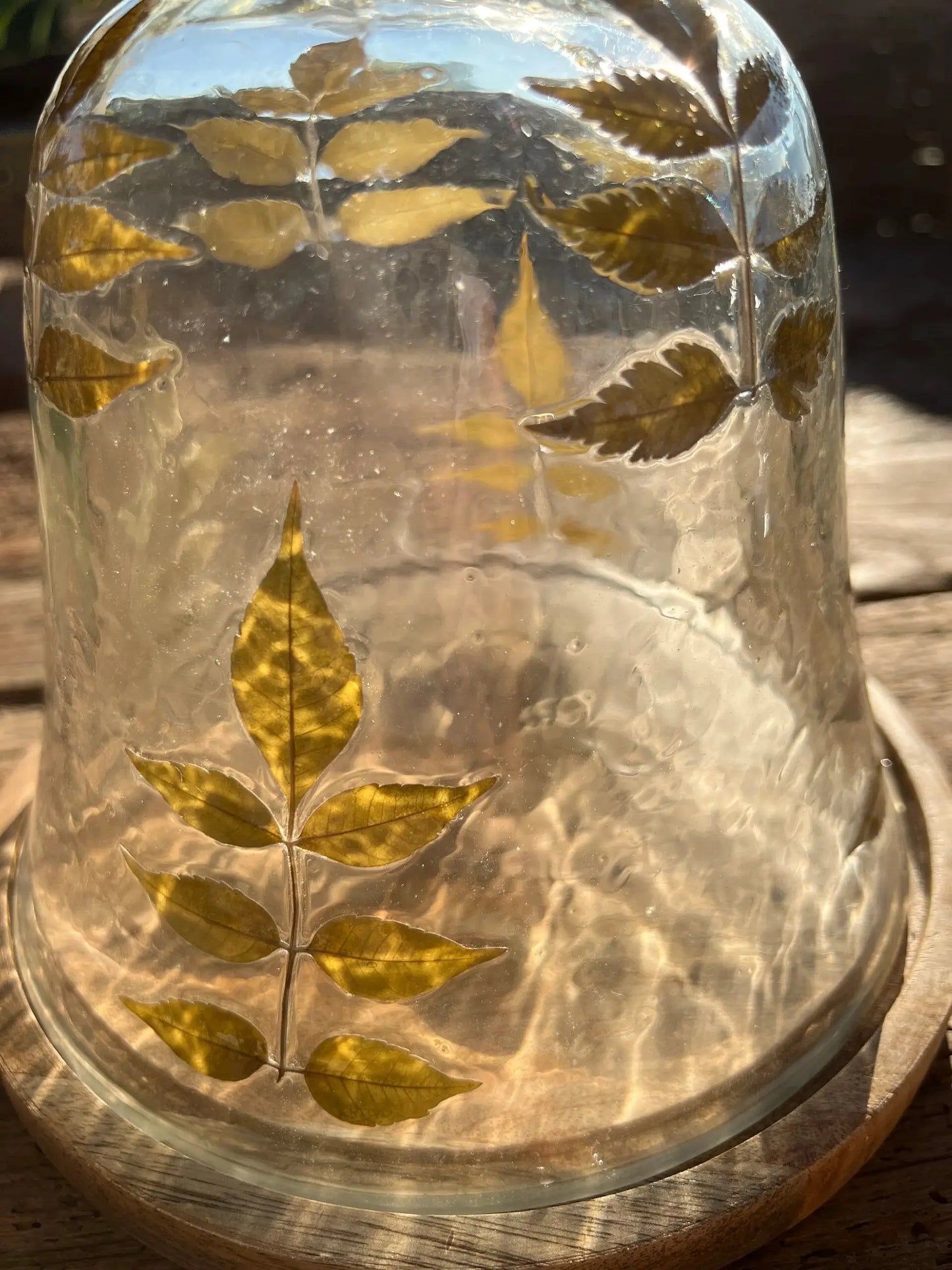 Clock dome with leaf available in M ​​and L
