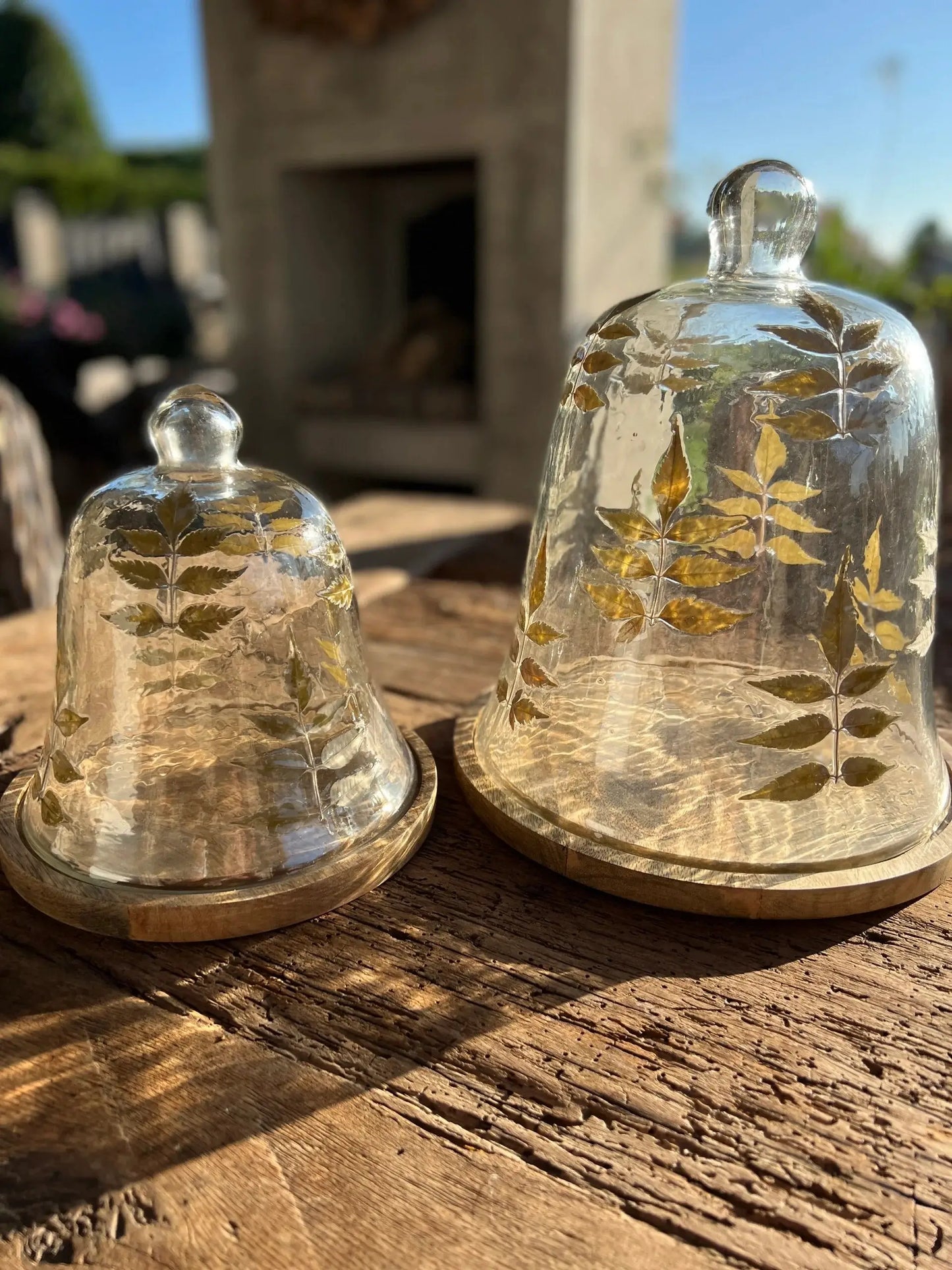 Clock dome with leaf available in M ​​and L