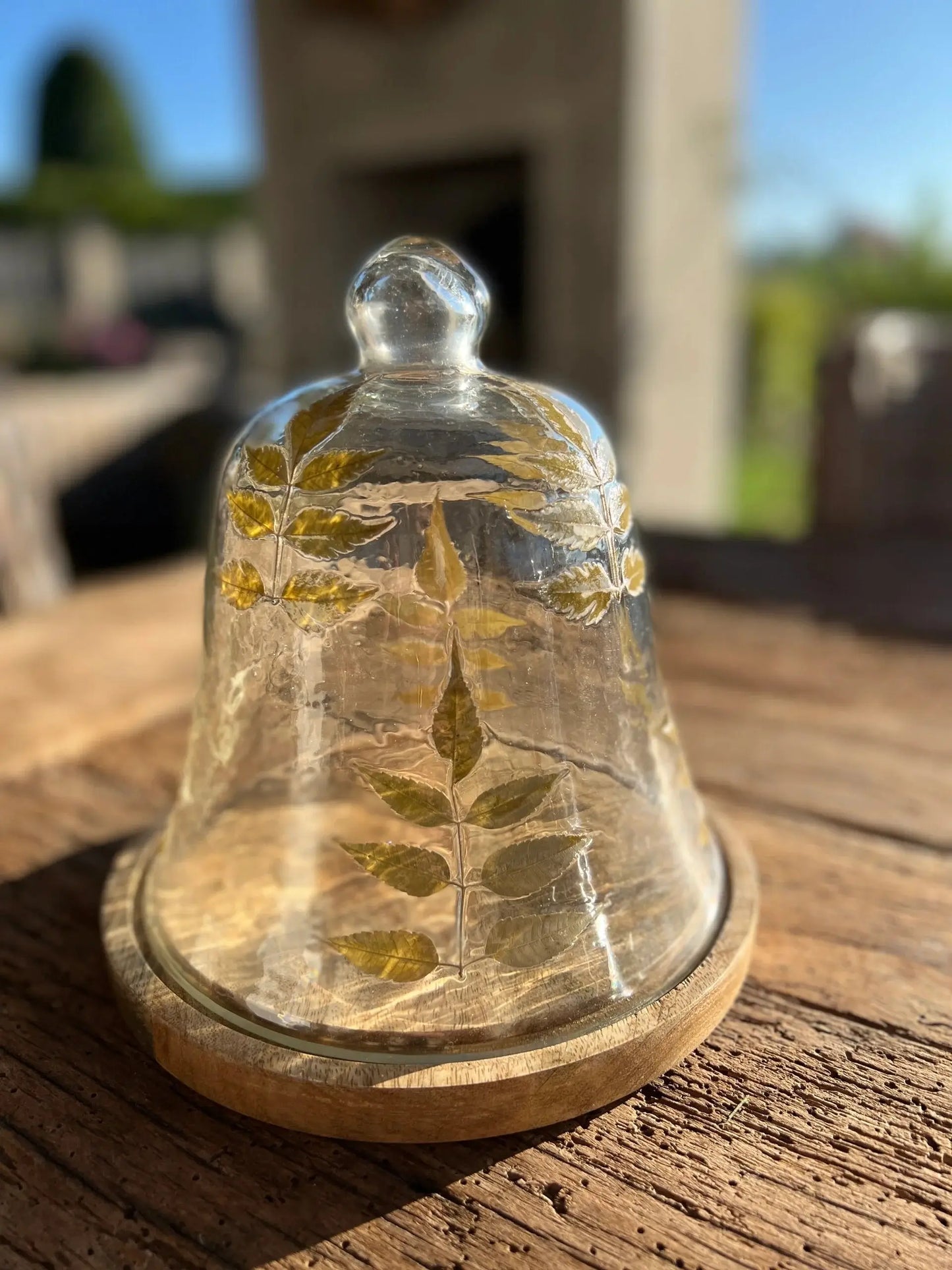 Clock dome with leaf available in M ​​and L