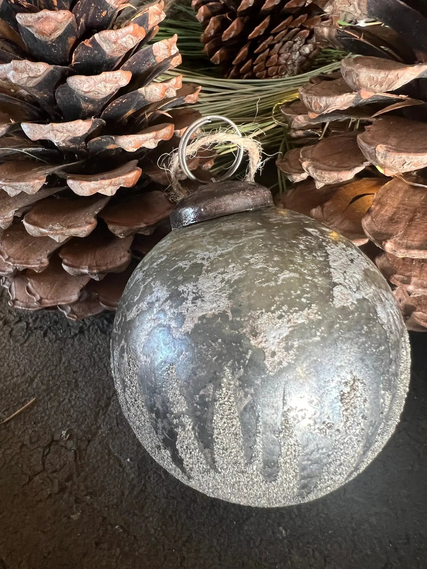 Weihnachtsanhänger Wüstengrau