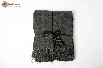 Linen Lydia Plaid Stonewash Pure Linen