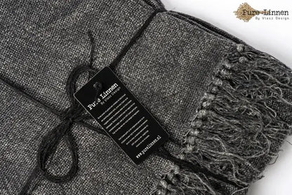 Linen Lydia Plaid Stonewash Pure Linen