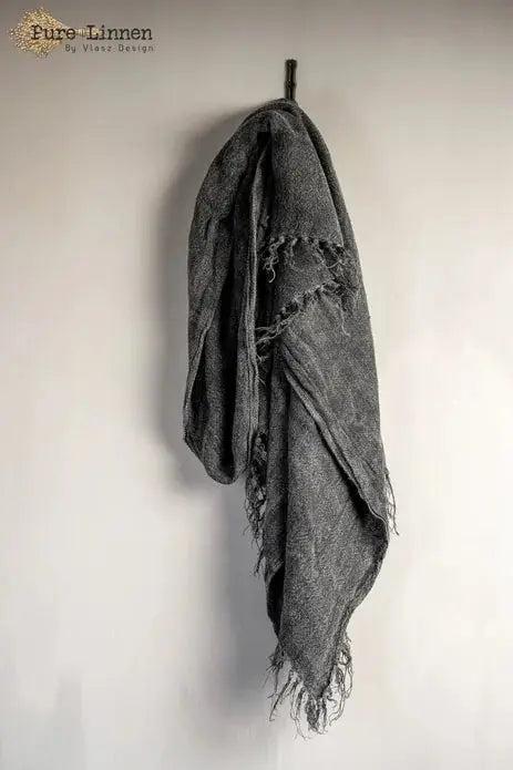 Linen Lydia Plaid Stonewash Pure Linen