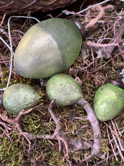 Bunch of eggs, Green, 6 pieces