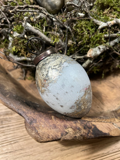 Egg silver/grey