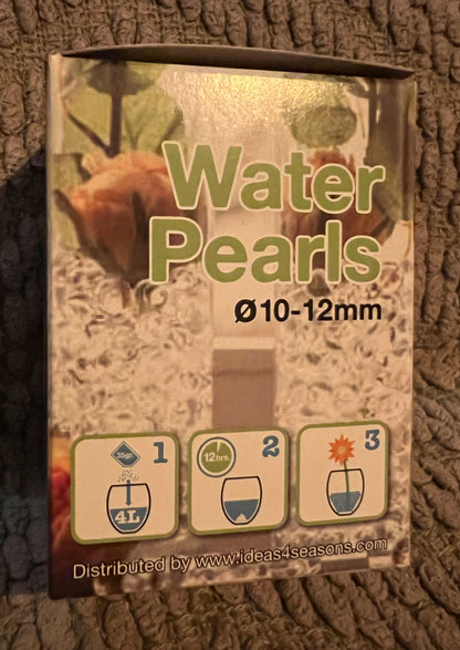 Water pearls