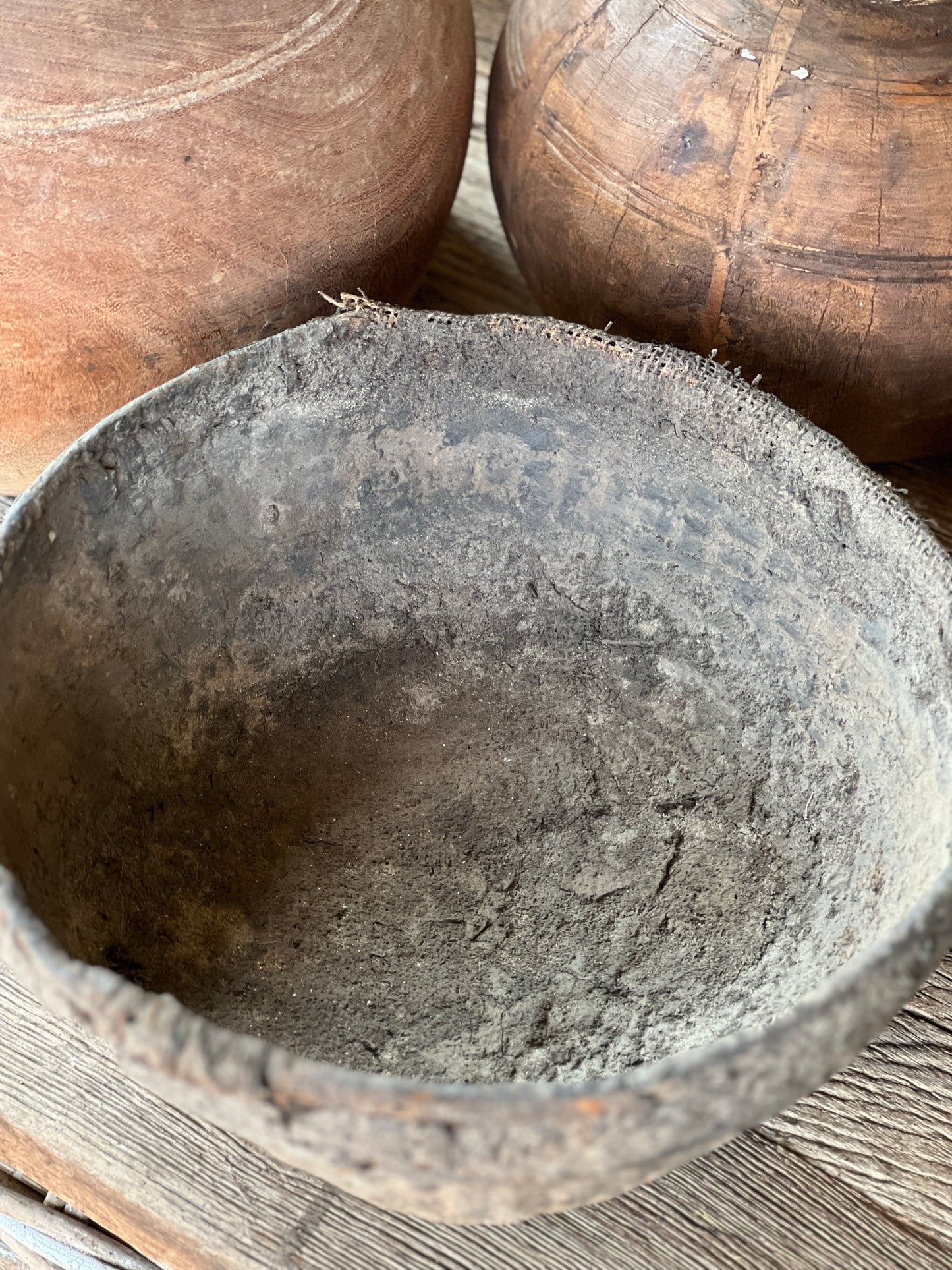 Old Clay Basket